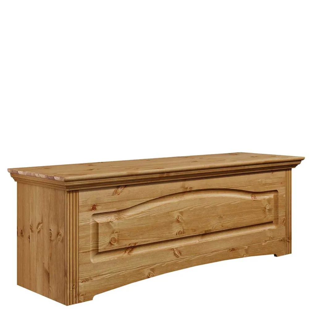 Wohnen Sitztruhen*Kiefernholz Wäschetruhe im Landhausstil - Vocoja