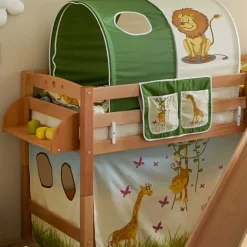 Kinder Wohnen Kinder Buche Rutschebett in Natur - Howard
