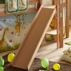 Kinder Wohnen Kinder Buche Rutschebett in Natur - Howard