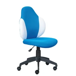 Kinder Wohnen Kinder Drehstuhl in Blau & Weiß - Oljetta