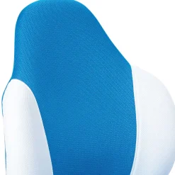 Kinder Wohnen Kinder Drehstuhl in Blau & Weiß - Oljetta