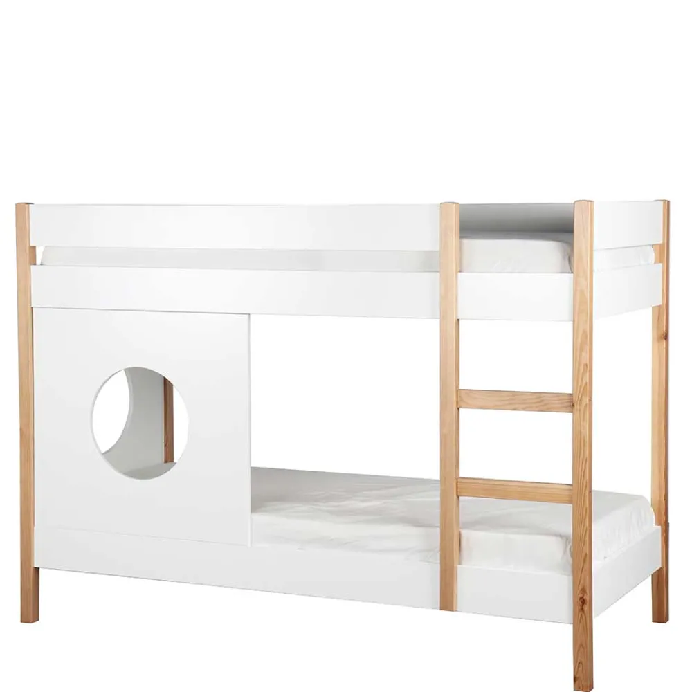 Wohnen Kindermöbel|Kinderbetten*Kinder Etagenbett im Skandinavischen Wohnstil - Vathurias