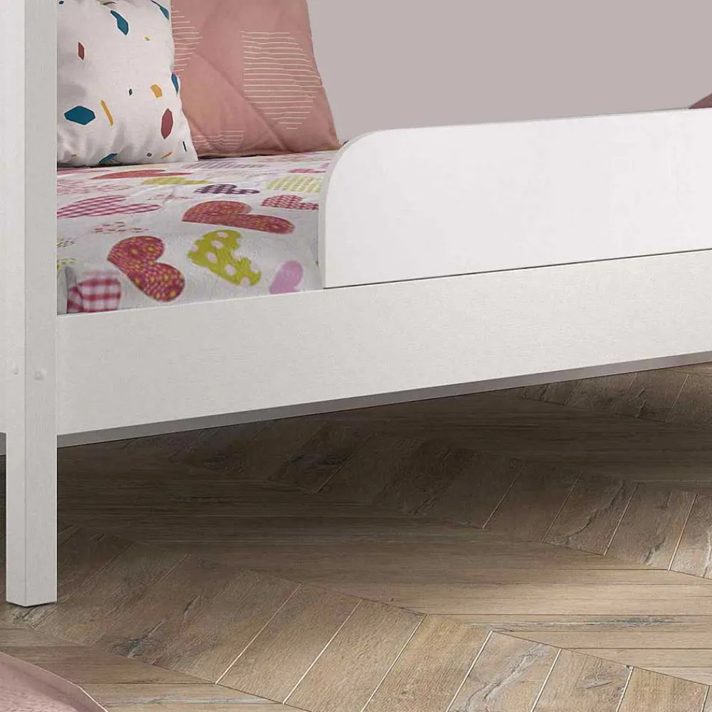 Wohnen Weiße Möbel|Kinderbetten*Kinder Hausbett in Weiß - Grandory