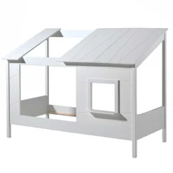 Wohnen Kinderbetten*Kinder Hausbett mit Fenster und offenem Dach - Manty