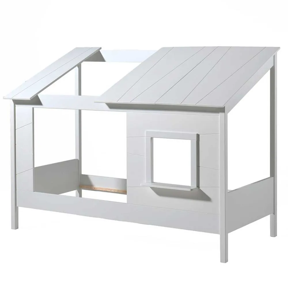 Wohnen Kinderbetten*Kinder Hausbett mit Fenster und offenem Dach - Manty