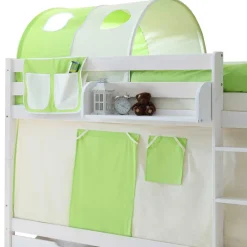 Kinder Wohnen Kinder Holz Etagenbett in Weiß - Denys