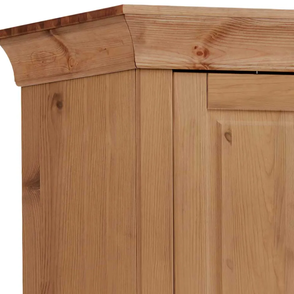 Kinder Wohnen Kinder Kleiderschrank in Kiefer Laugefarben - Piatra