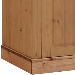 Kinder Wohnen Kinder Kleiderschrank in Kiefer Laugefarben - Piatra