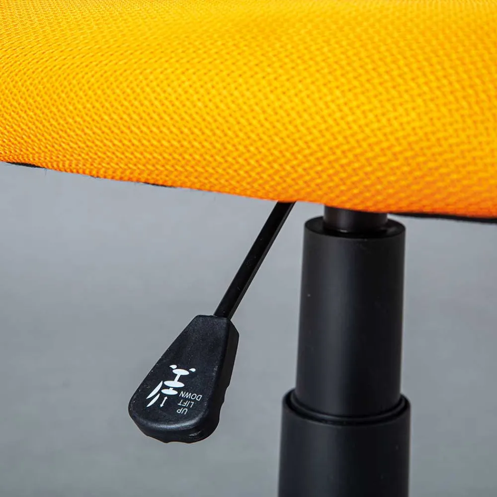 Kinder Wohnen Kinder Schreibtischstuhl in Orange & Hellgrün - Humitas