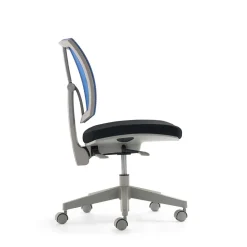 Wohnen Kinderstühle|Kindermöbel*Kinder Schreibtischstuhl Lugania in Schwarz Blau