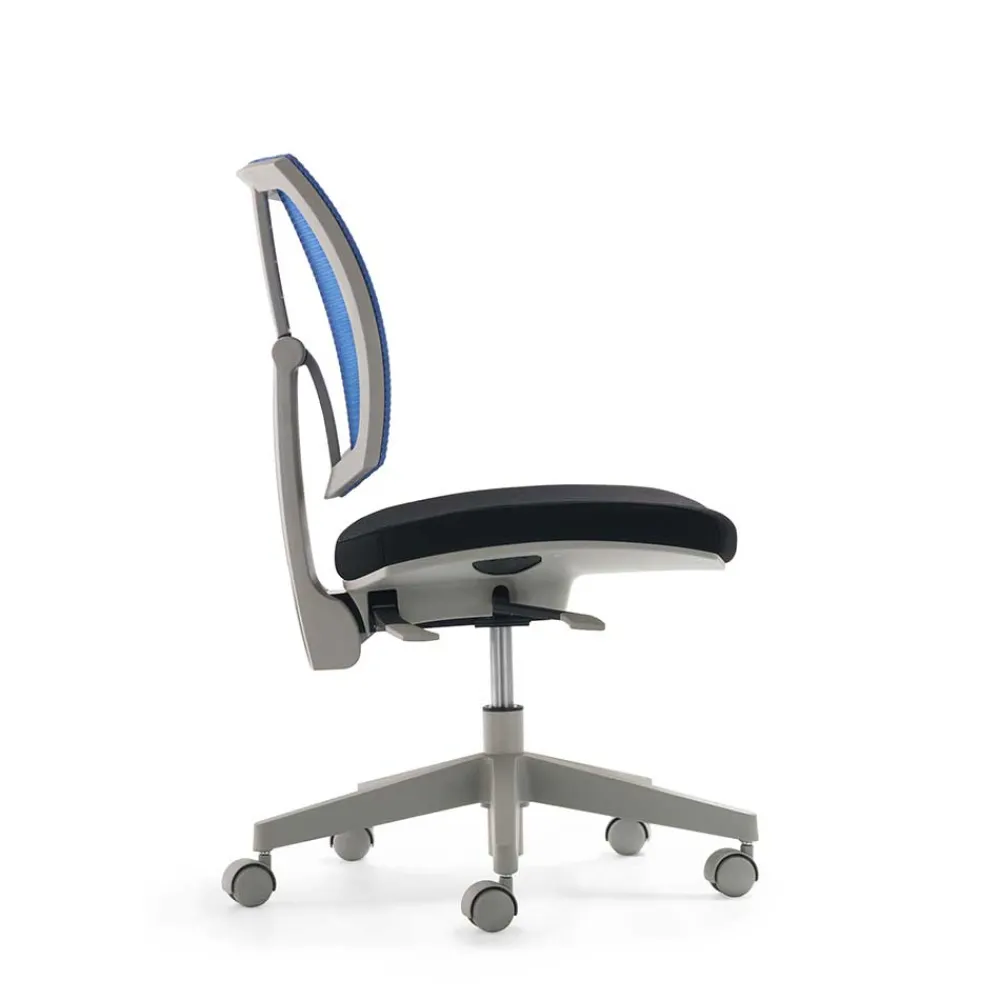 Wohnen Kinderstühle|Kindermöbel*Kinder Schreibtischstuhl Lugania in Schwarz Blau