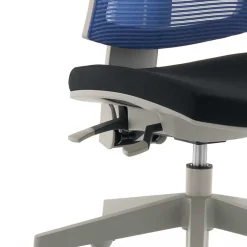 Wohnen Kinderstühle|Kindermöbel*Kinder Schreibtischstuhl Lugania in Schwarz Blau