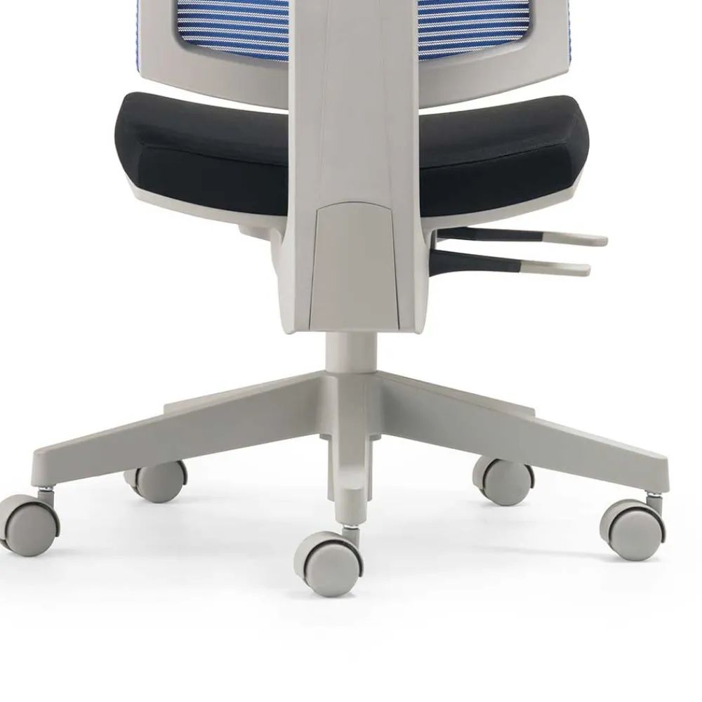 Wohnen Kinderstühle|Kindermöbel*Kinder Schreibtischstuhl Lugania in Schwarz Blau