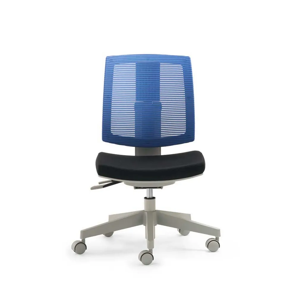 Wohnen Kinderstühle|Kindermöbel*Kinder Schreibtischstuhl Lugania in Schwarz Blau