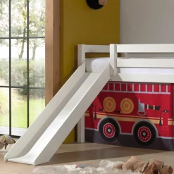 Wohnen Kinderbetten|Kindermöbel*Kinder Spielbett Hochbett Feuerwehr - Tyago