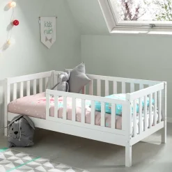 Wohnen Babybetten*Kinderbett in 140x70 mit Rausfallschutz - Cospa