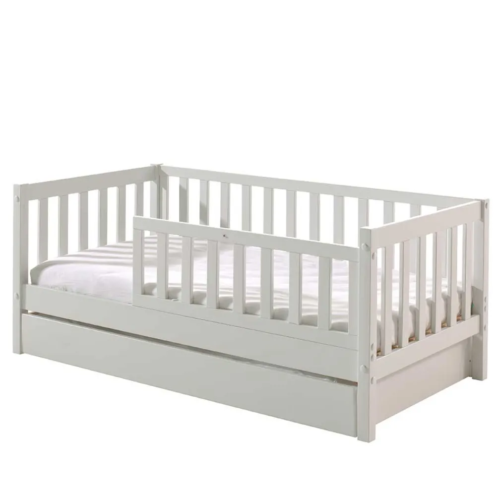 Wohnen Babybetten*Kinderbett in 140x70 mit Rausfallschutz - Cospa