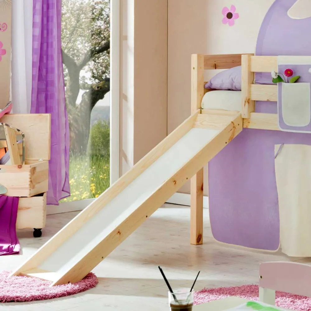 Kinder Wohnen Kinderbett Megena mit Tunnel