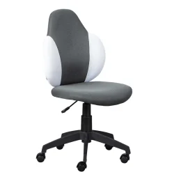 Wohnen Kinderstühle*Kinderdrehstuhl in Dunkelgrau & Weiß - Macress