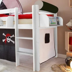 Wohnen Kinderbetten*Kinderhochbett Badetta im Piraten Design