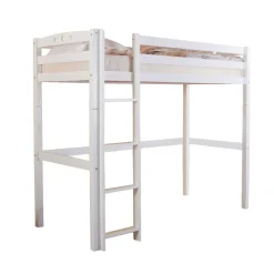 Wohnen Kinderbetten*Kinderhochbett Lieke in Weiß