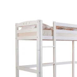 Wohnen Kinderbetten*Kinderhochbett Lieke in Weiß