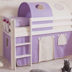 Kinder Wohnen Kinderhochbett Marisa mit Rutsche