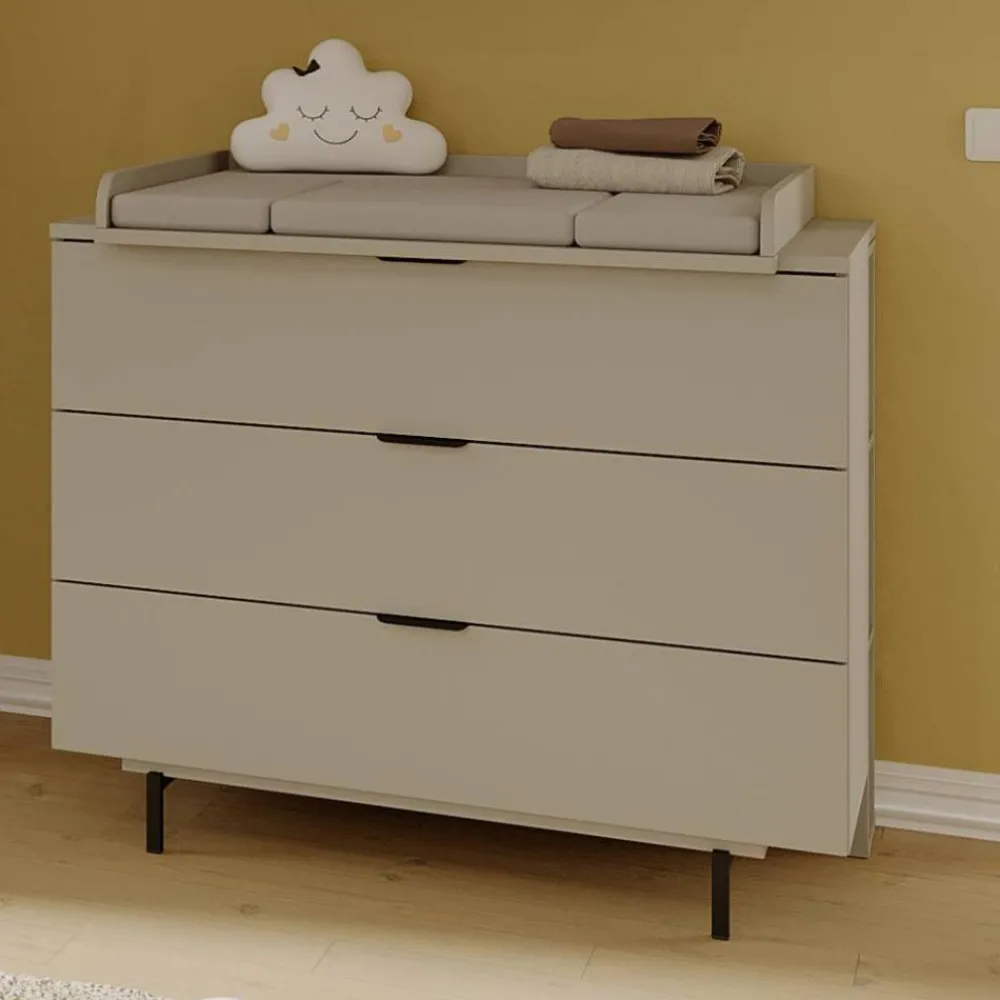 Kinder Wohnen Kinder-Kommode - optional mit Wickelaufsatz - Suzanas