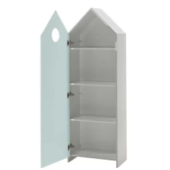 Kinder Wohnen Kindermöbel Kombi in Weiß & Mint - Indefiva (zweiteilig)