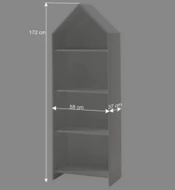 Kinder Wohnen Kindermöbel Kombi in Weiß & Mint - Indefiva (zweiteilig)