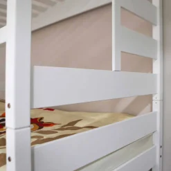 Wohnen Kinderbetten|Kindermöbel*Kinder-Spielbett Yorker in Weiß und Lila