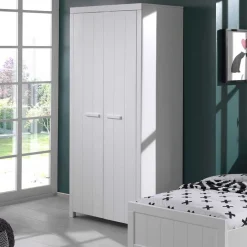 Kinder Wohnen Kinderzimmer Einrichtung in Weiß - Ellen (dreiteilig)