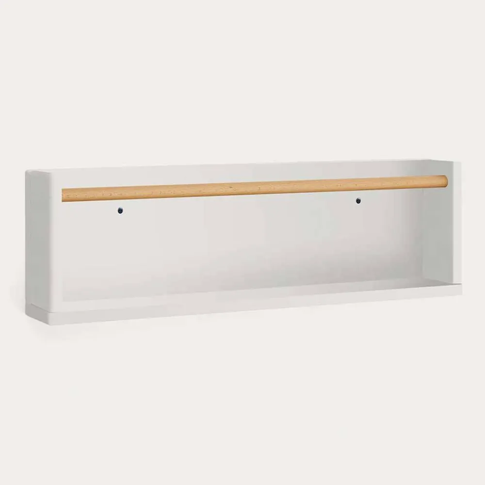 Wohnen Kinderregale*Kinderzimmer Hängeregal in Weiß und Buche - Vichada