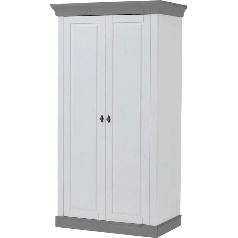 Wohnen Kinderkleiderschränke*Kinderzimmer Kleiderschrank zweifarbig - Mirandesca