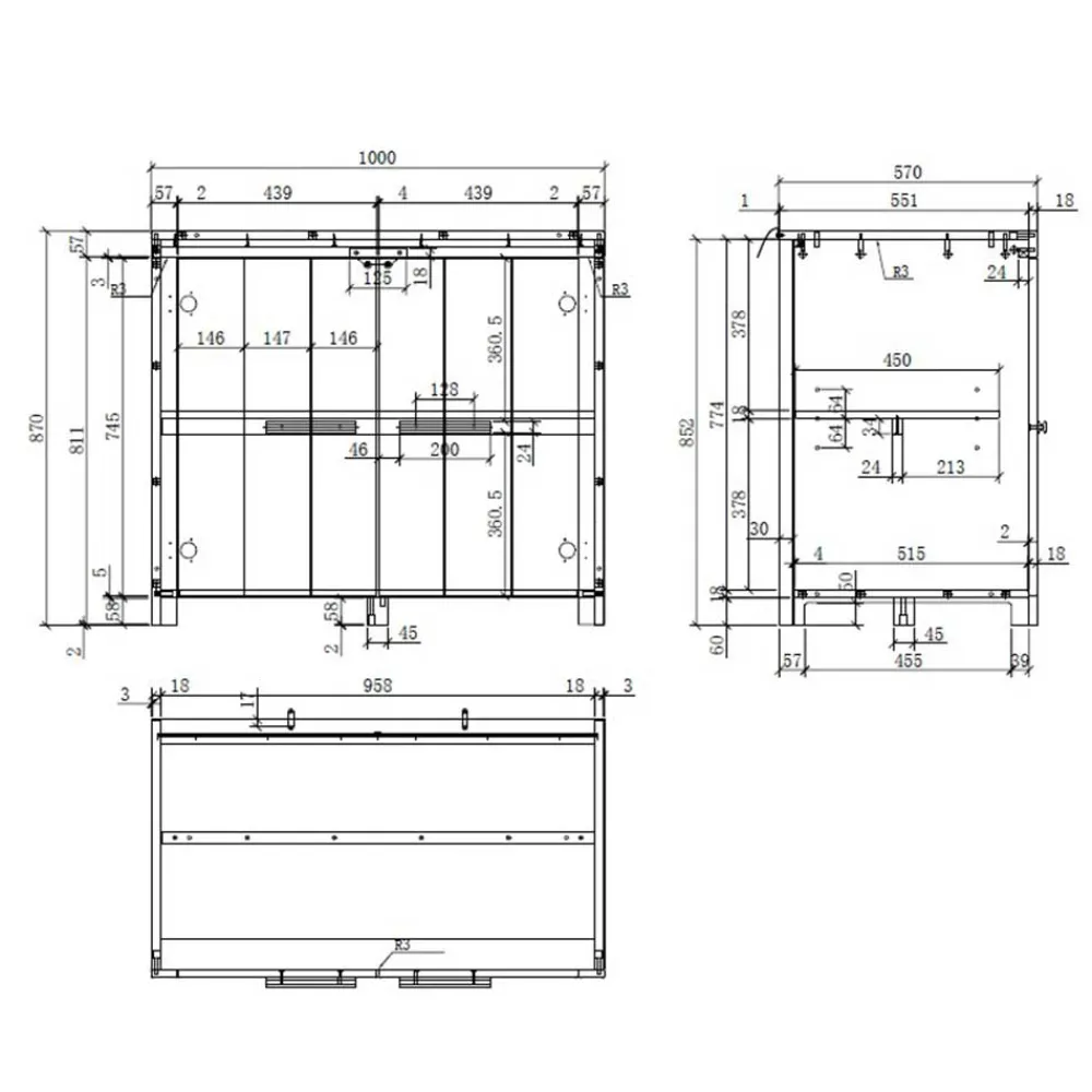 Kinder Wohnen Kinderzimmer Kommode - Wickelaufsatz optional - Ellen