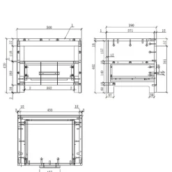 Wohnen Kinderzimmer Komplett*Kinderzimmer Kompletteinrichtung in Weiß - Ellen (fünfteilig)