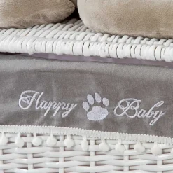 Wohnen Kinderzimmer Korb Set mit Elefantenköpfen Plüsch - Isipia (fünfteilig)