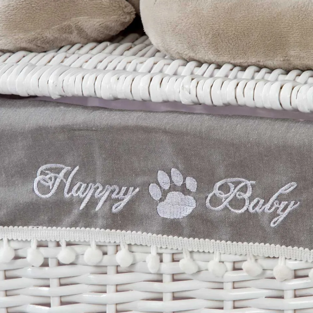 Wohnen Kinderzimmer Korb Set mit Elefantenköpfen Plüsch - Isipia (fünfteilig)