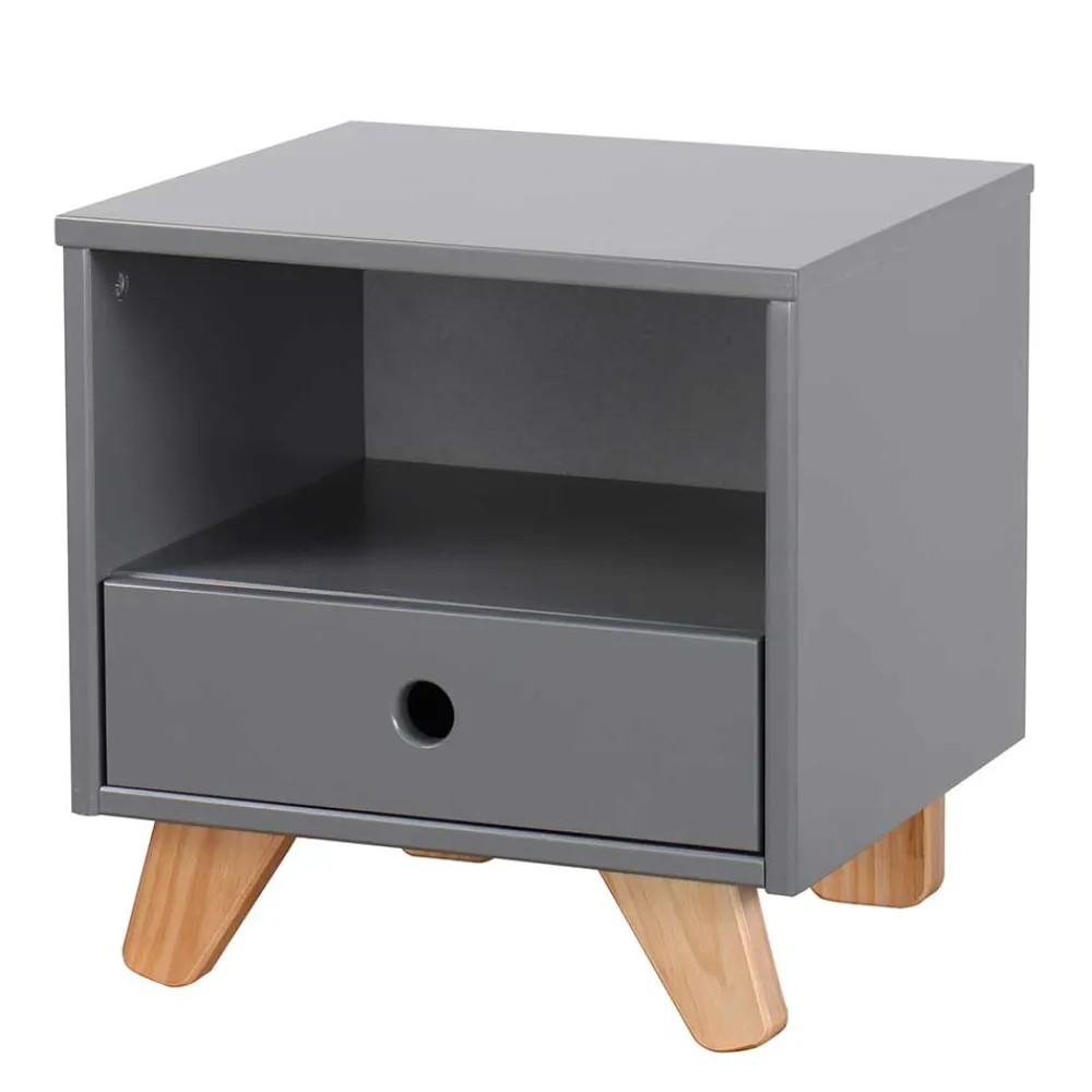 Kinder Wohnen Kinderzimmer Nachtkommode im Skandi Stil - Istiane