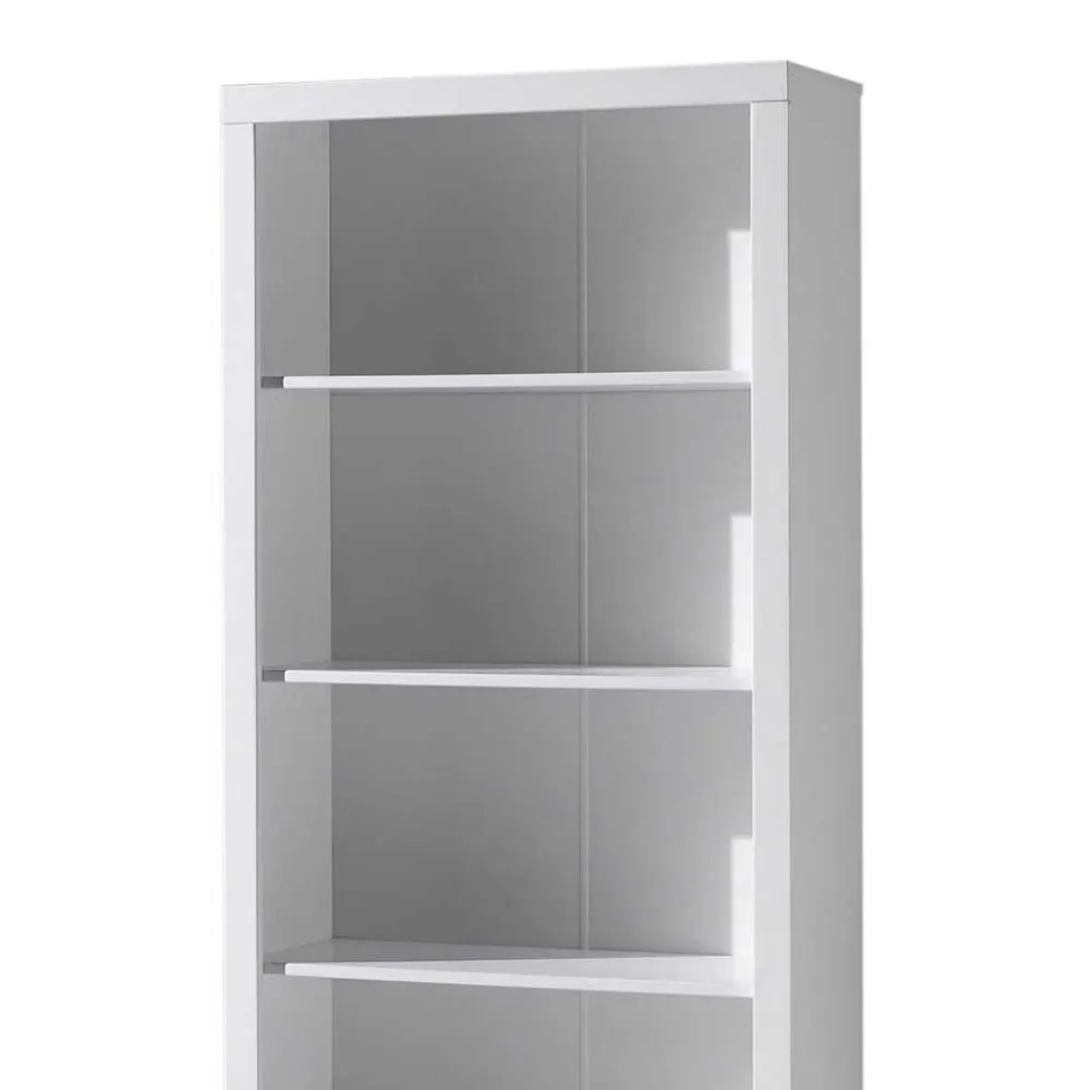 Wohnen Kinderregale*Kinderzimmer Regal in Weiß mit Rückwand - Ellen