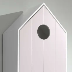 Kinder Wohnen Kinderzimmer Schrankmöbel Set in Häuser Optik - Indefiva (dreiteilig)