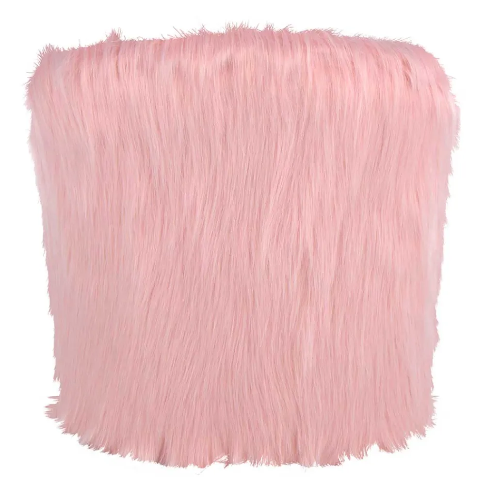 Wohnen Designermöbel|Kindermöbel*Kinderzimmer Sessel in Rosa Kunstfellbezug - Leonid