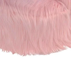 Wohnen Designermöbel|Kindermöbel*Kinderzimmer Sessel in Rosa Kunstfellbezug - Leonid