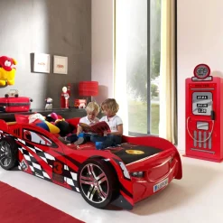 Kinder Wohnen Kinderzimmer Set Station mit Autobett (zweiteilig)