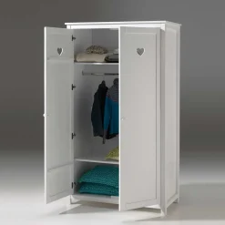 Wohnen Kinderzimmer Komplett|Kindermöbel*Kinderzimmer-Einrichtung mit Herz - Grandory (dreiteilig)