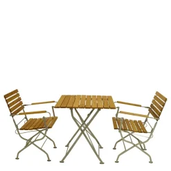 Wohnen Klappbare Gartengruppe aus Robinie - Valdiza (dreiteilig)
