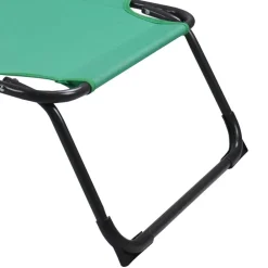 Wohnen Balkonmöbel|Metall-Gartenmöbel*Klappbare Gartenliege mit Dach - Bobila