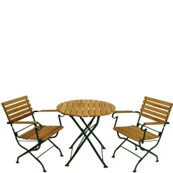 Wohnen Klappbarer Balkontisch mit Klappstühlen - Socavo (dreiteilig)