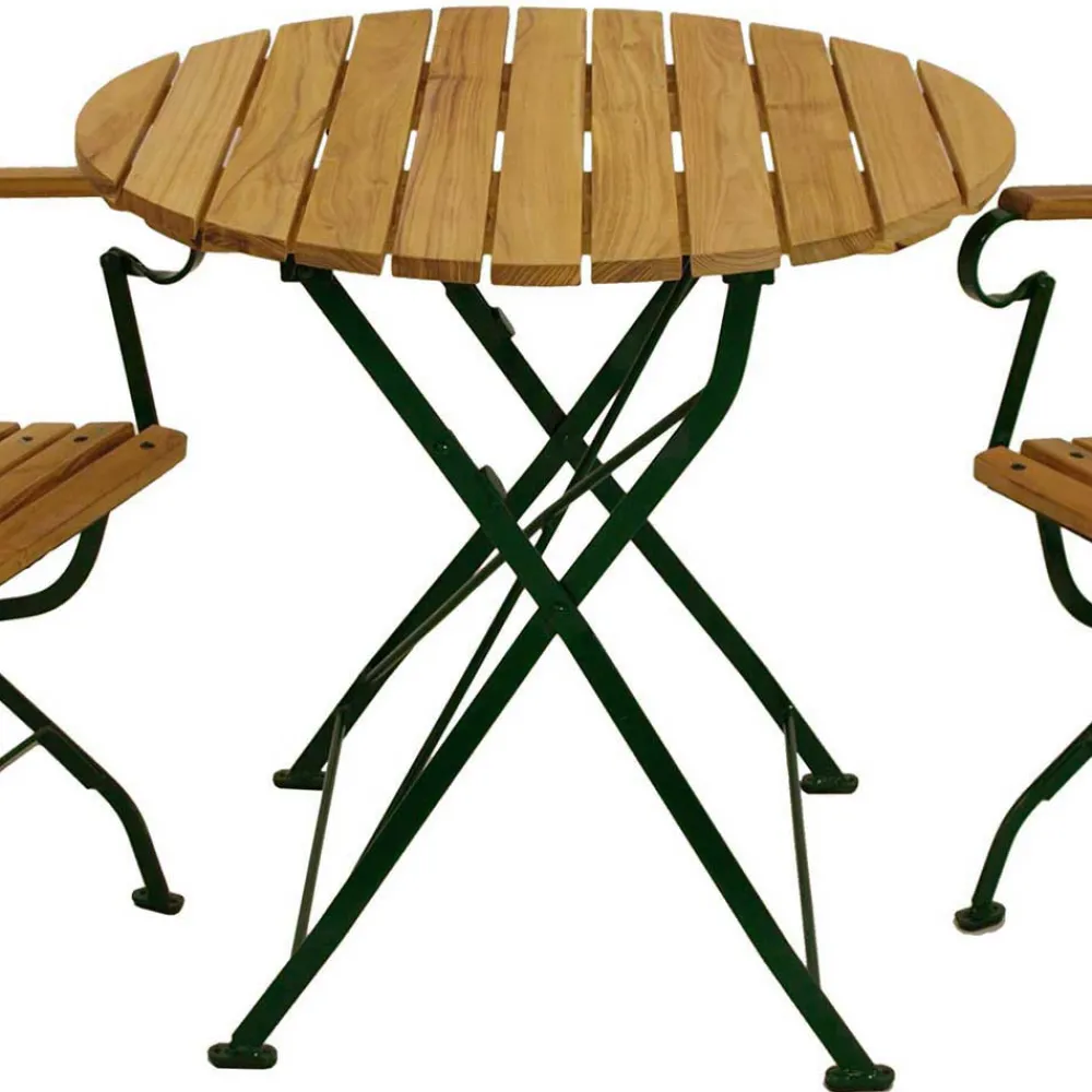 Wohnen Klappbarer Balkontisch mit Klappstühlen - Socavo (dreiteilig)