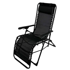 Wohnen Klappbarer Gartensessel aus Mesh & Stahl - Liesca